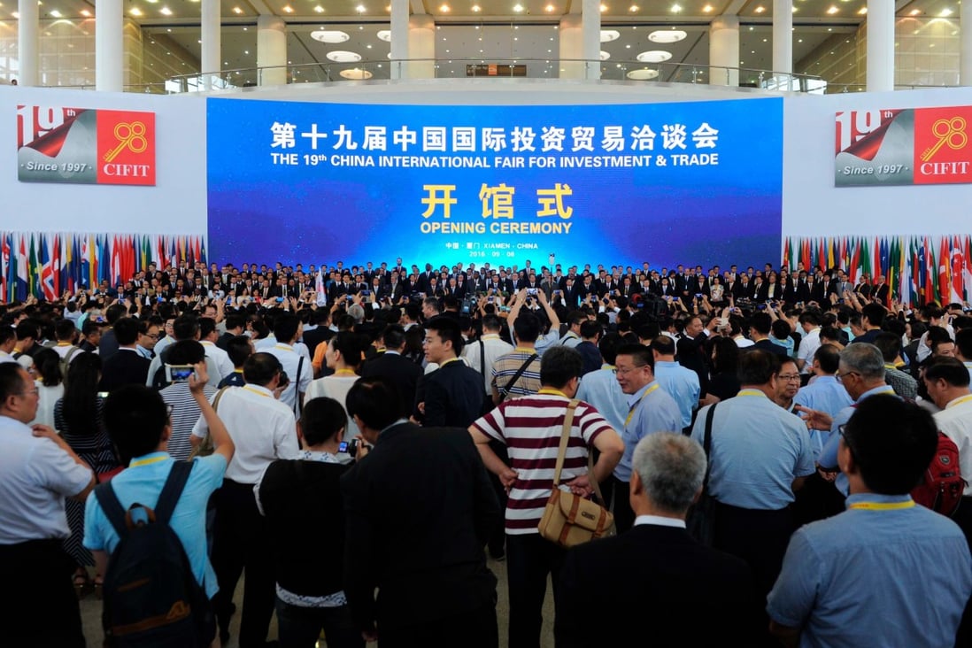 The China International Fair for Investment and Trade has been the flagship event for China to promote international investment and trade since 1997. Photo: Alamy Live News