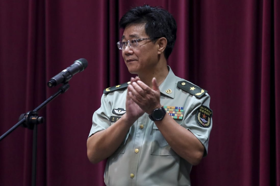Deputy political commissar of the Chinese military garrison in Hong Kong Chen Yading says the PLA has been actively taking part in charities to ‘strengthen the blood-and-flesh connection’ with local citizens. Photo: Xiaomei Chen