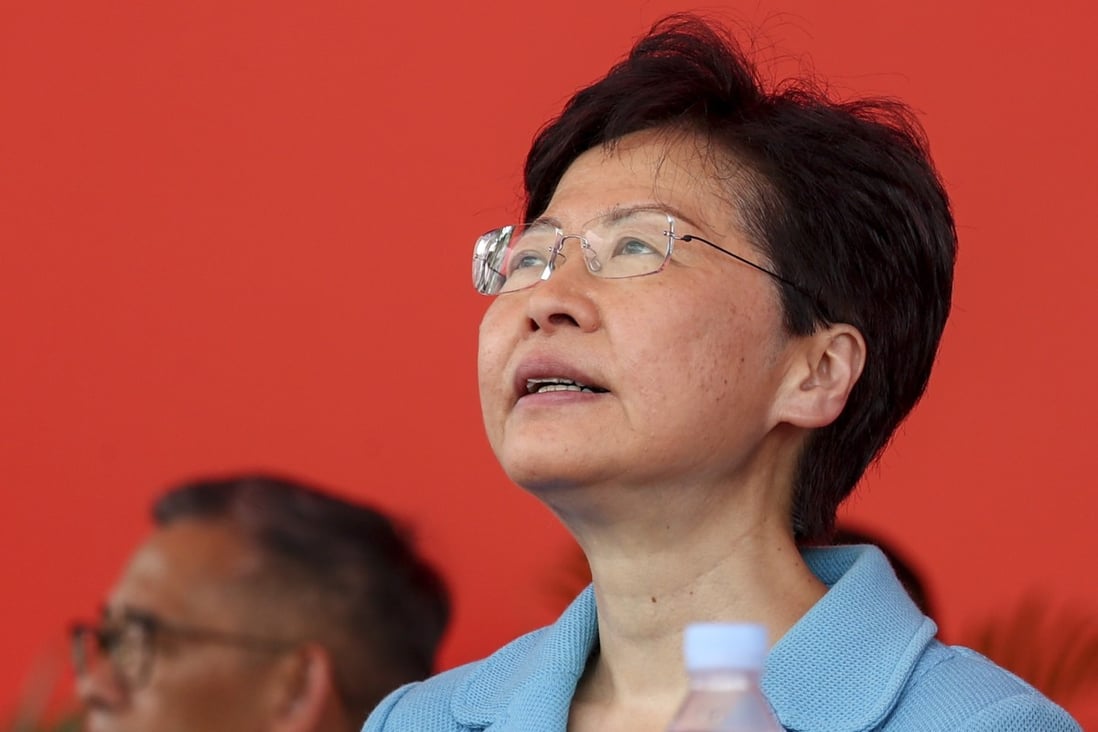 Chief Executive Carrie Lam’s infrequent public appearances and lack of suggestions for ending Hong Kong’s crisis have frustrated observers. Photo: Nora Tam