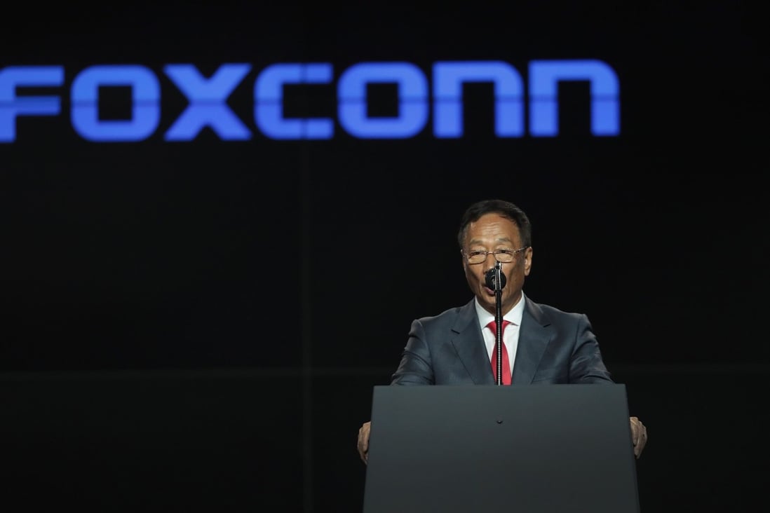 Terry Gou is reported to be considering selling the plant. Photo: AFP