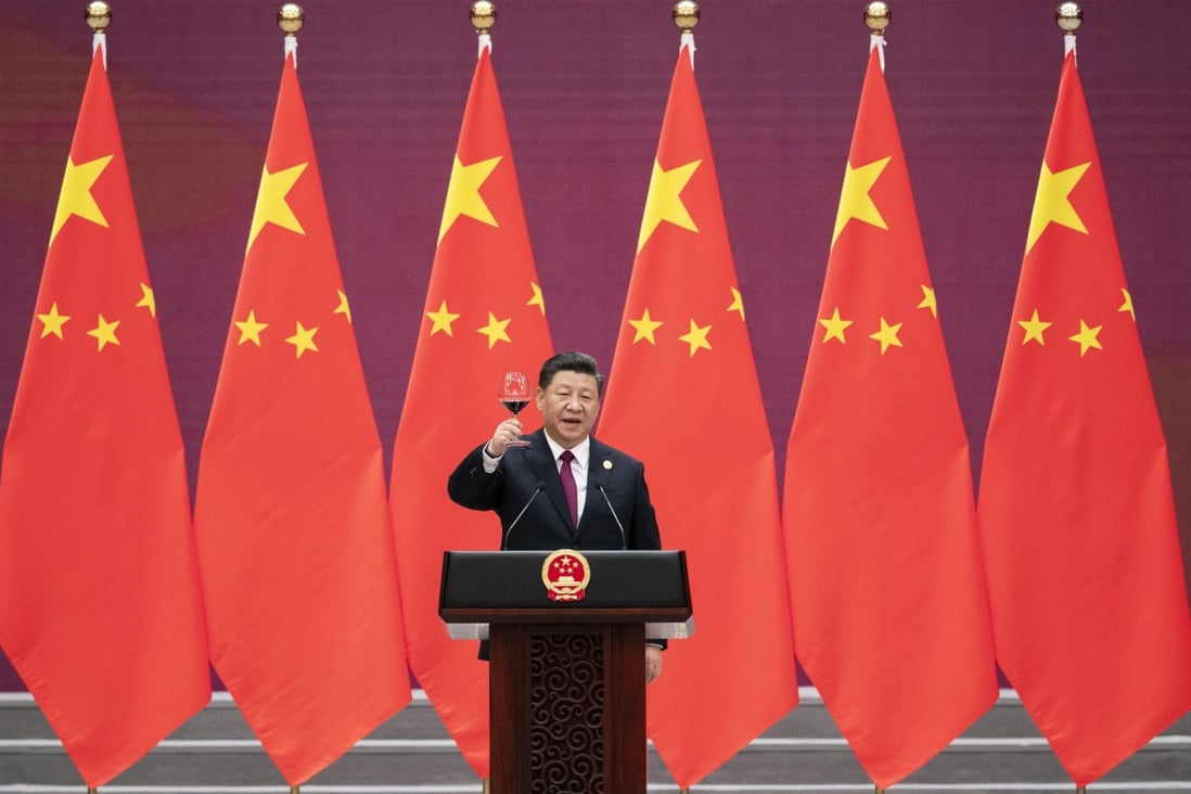 The belt and road plan, masterminded by President Xi Jinping, is the central government's trade initiative to link economies into a China-centred trading network to grow global trade. Photo: Kyodo