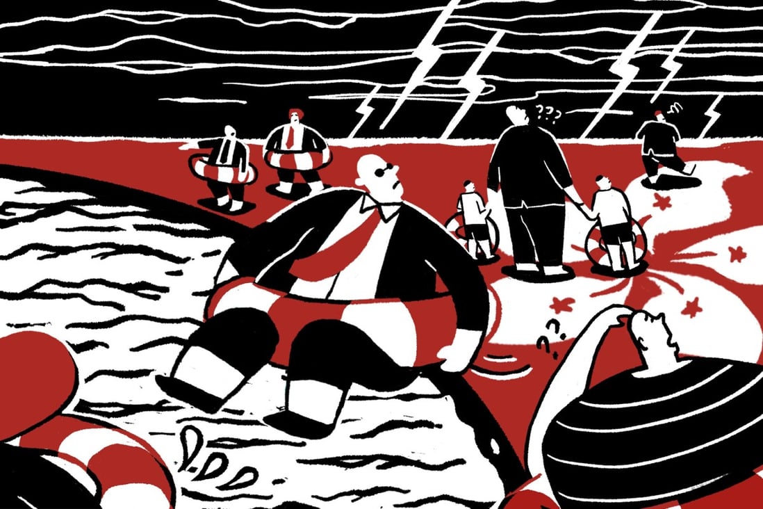 Thousands of professionals from mainland China have been drawn to the city but a summer of unrest has left many questioning the protests and their own place in Hong Kong. Illustration: Perry Tse