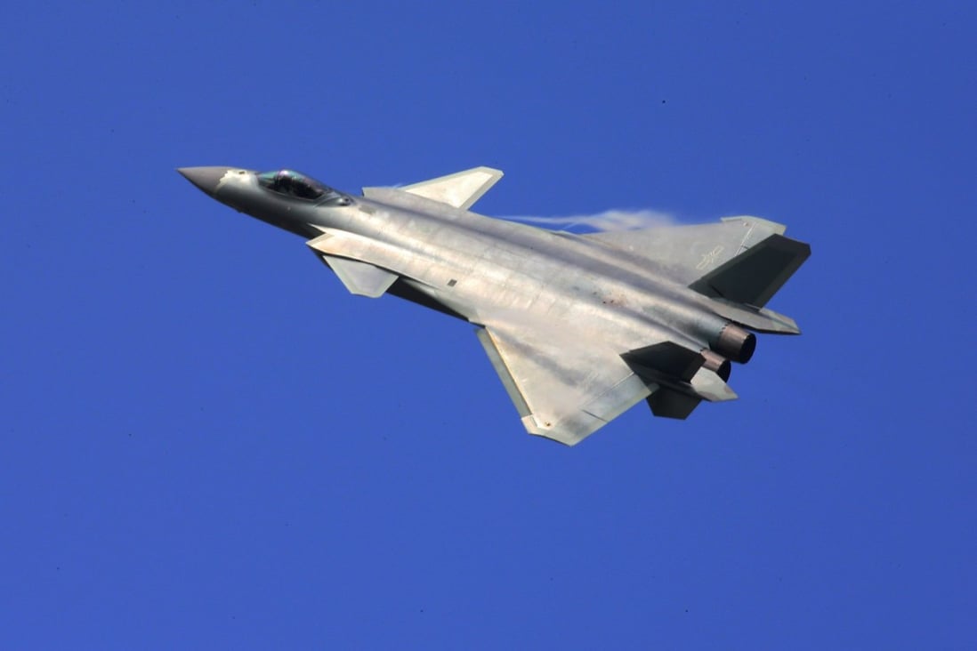 The J-20 stealth fighter is likely to be modified to serve on China’s next generation aircraft carriers. Photo: Xinhua