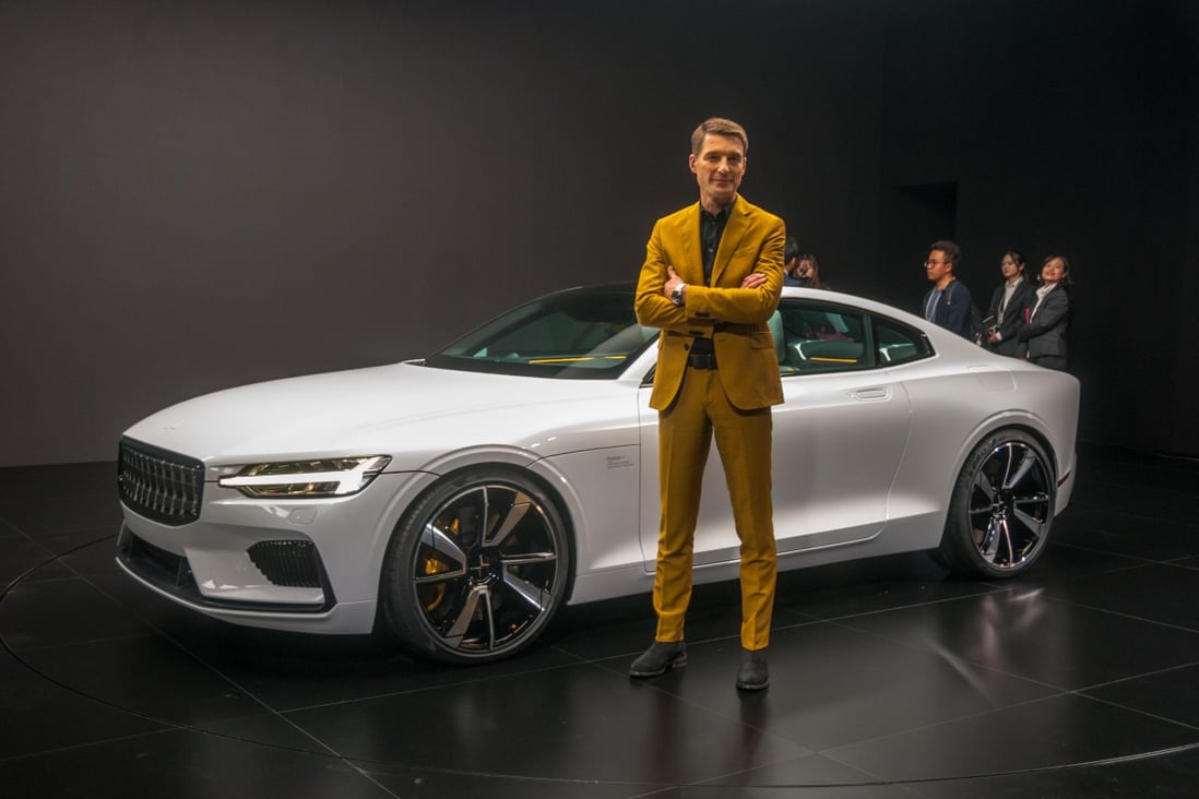 Thomas Ingenlath, CEO of Polestar, Volvo Cars’ high-performance electric car brand. Photo: Alamy Live News