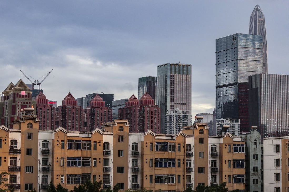 Residential buildings in Shenzhen, which is one of 11 cities included in the Greater Bay Area. Photo: Roy Issa