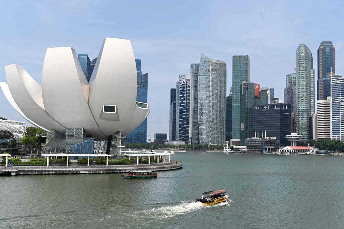 Singapore is the second most trade-dependent nation in the world after Luxembourg and is viewed as an early indicator of ruptures in the global economy. Photo: AFP