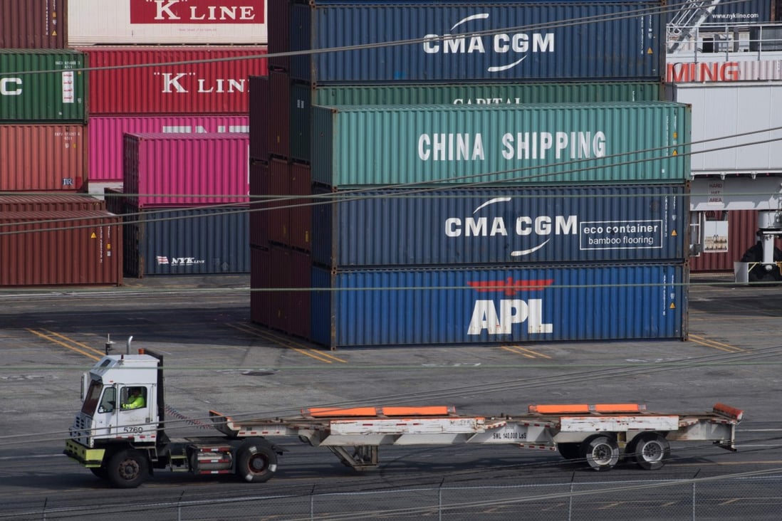 The US-China trade war has ‘dented external demand and that will, in turn, hurt China’s investment and consumption’, Shanghai-based KGI Securities says. Photo: AFP
