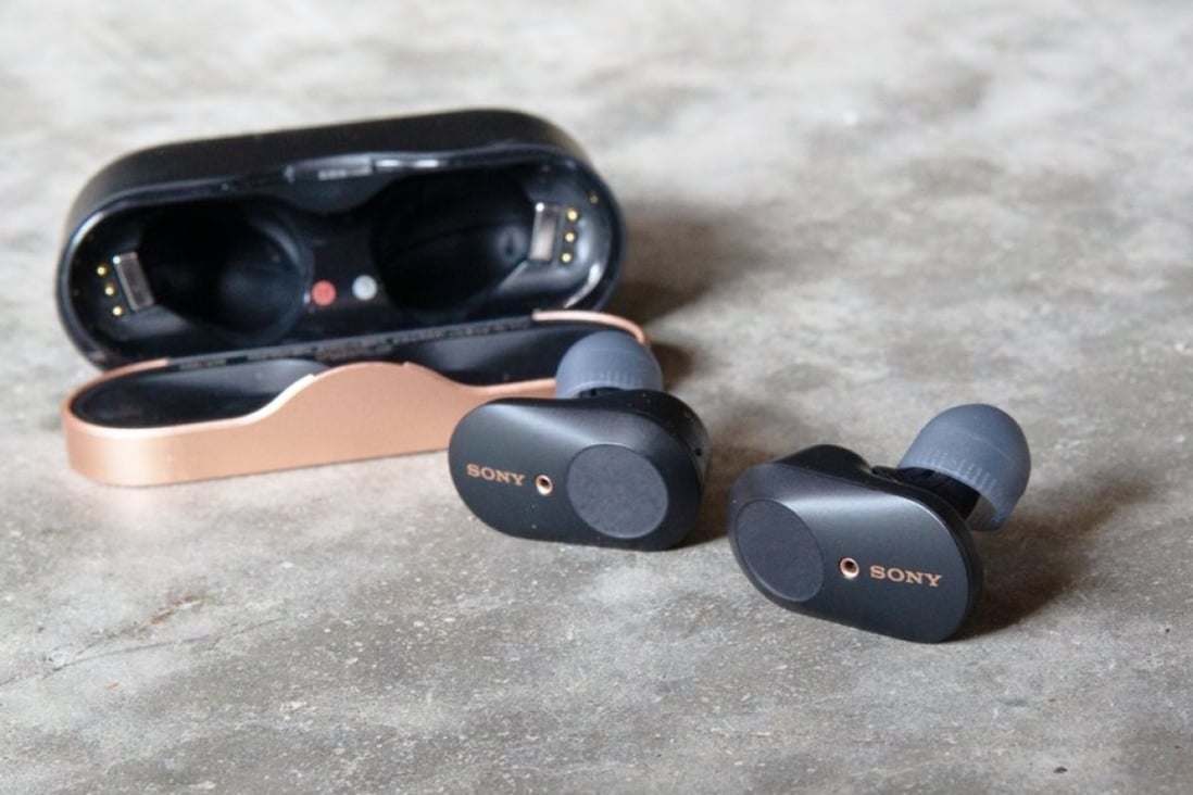 Move over, Apple AirPods: Sony’s WF-1000XM3 earbuds offer high-quality sound, noise cancelling and Bluetooth connectivity. Photo: Antonio Villas-Boas/Business Insider