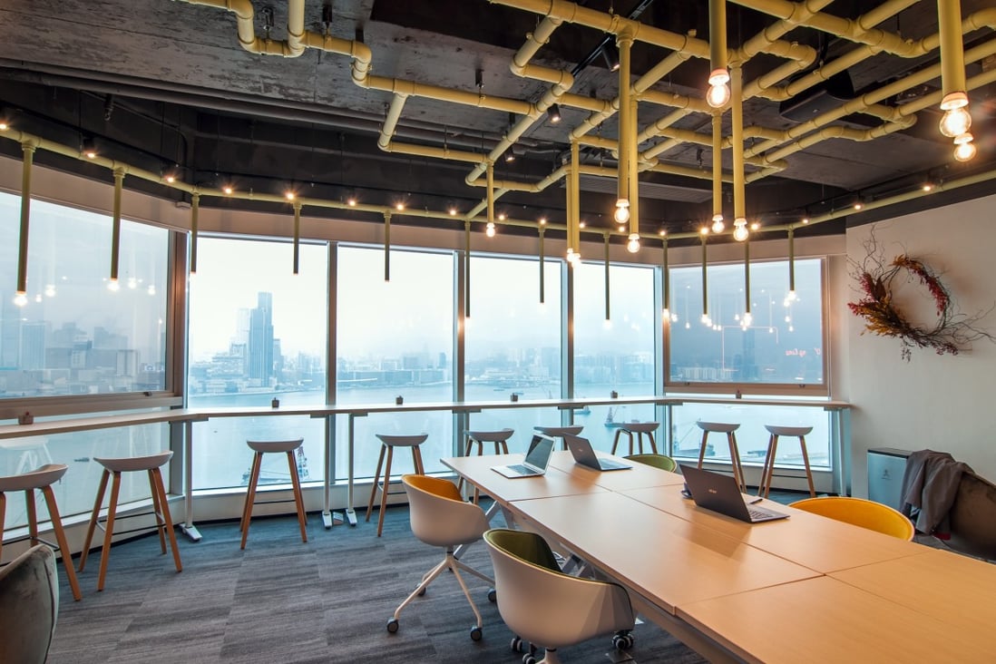 An R One Space co-working space in Hong Kong’s Causeway Bay district. Photo: Handout