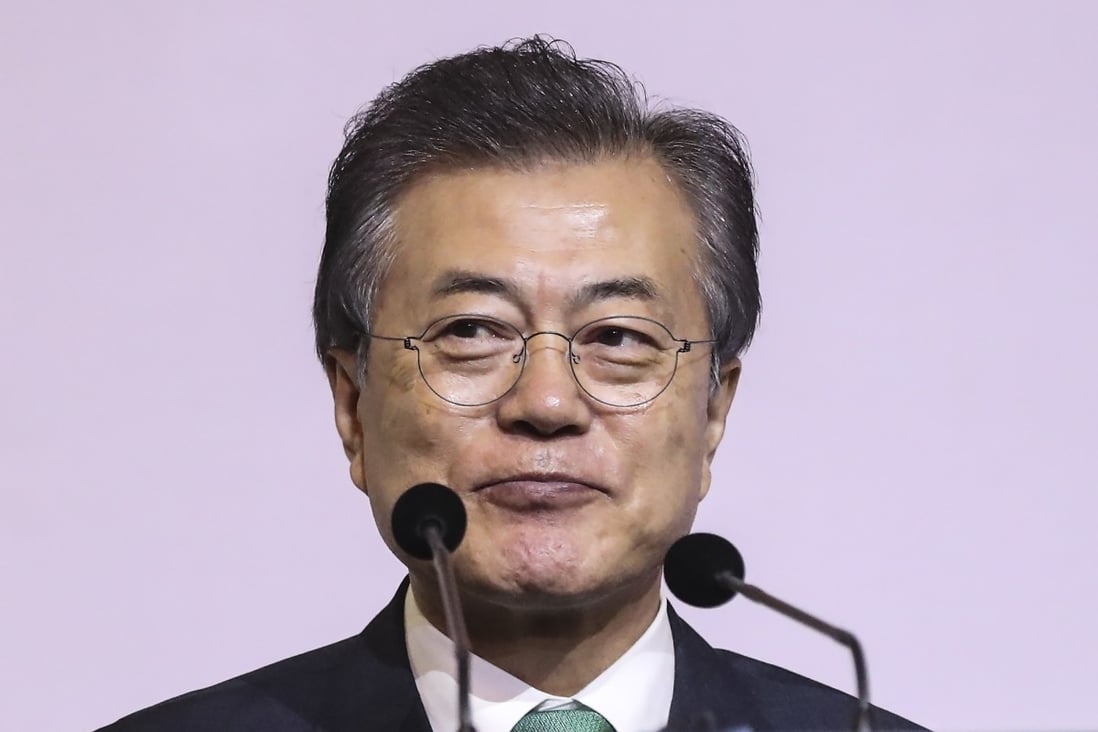 Under President Moon Jae-in, South Korea is looking to elevate ties with Asean to diversify its economic relationships and reduce its reliance on China. Photo: AP