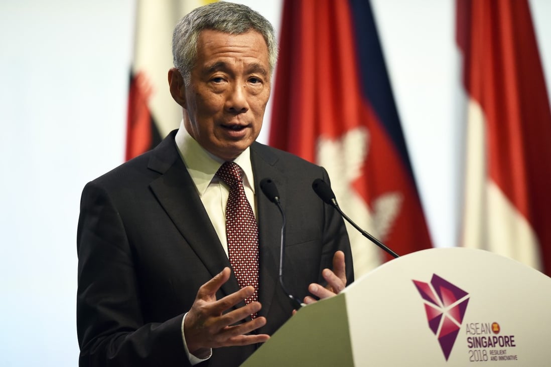 Singapore's Prime Minister Lee Hsien Loong recently announced plans to prepare against the threats posed by climate change. Photo: AFP
