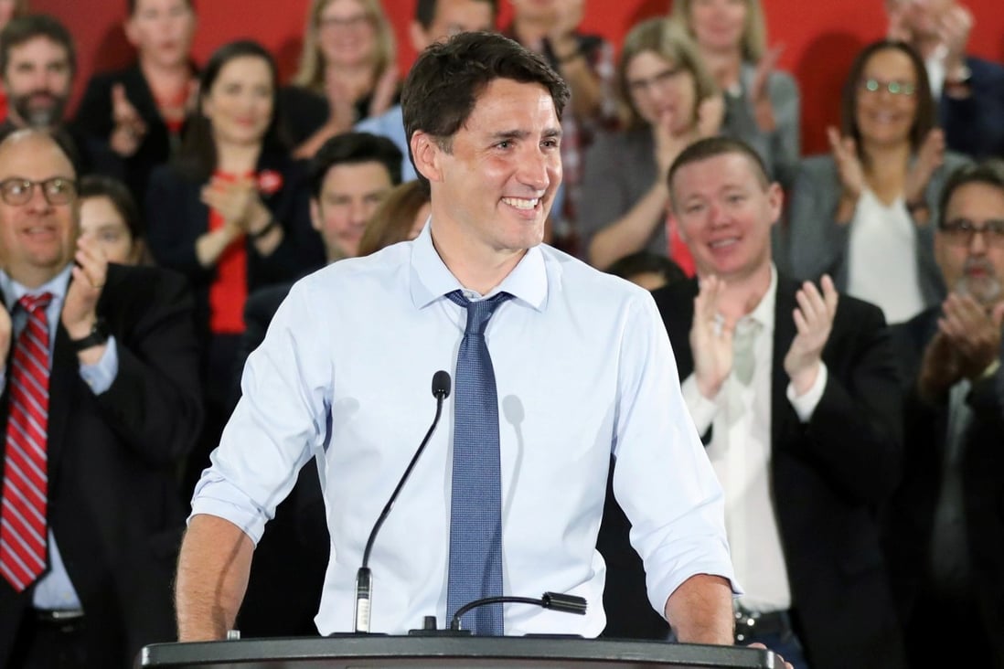 Canada Election 2019 Pm Justin Trudeau Faces Tight Race As Campaign Begins South China Morning Post