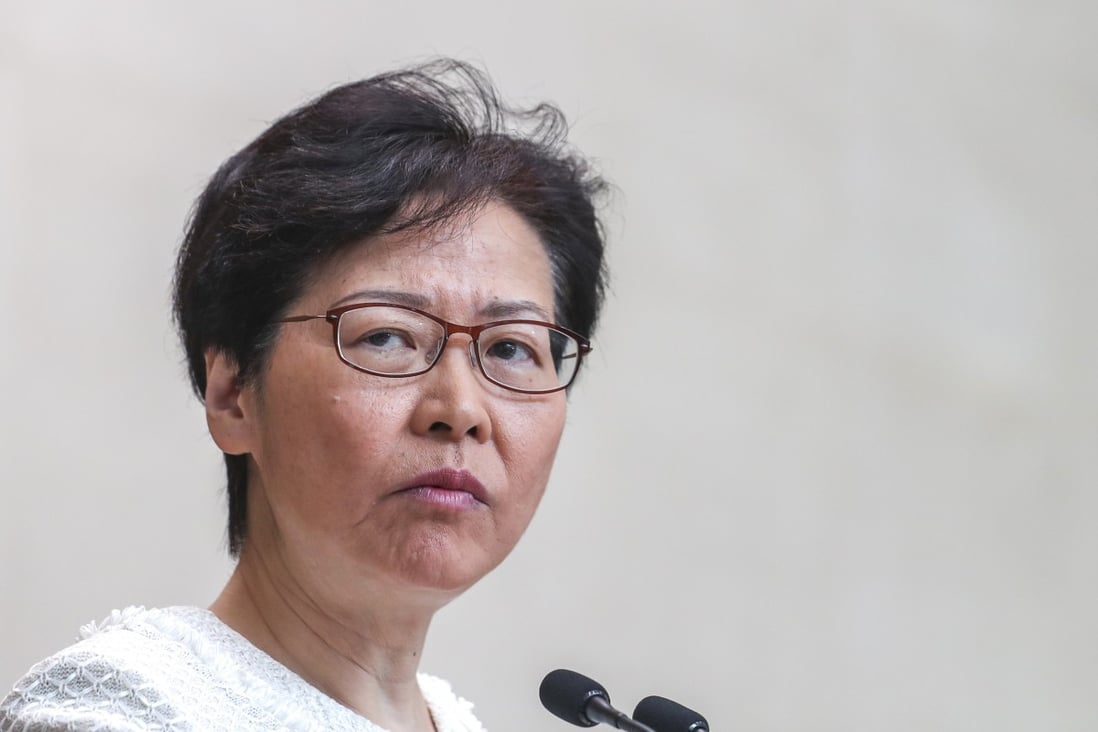 The outlook for Hong Kong’s credit rating was also cut to negative from stable even after Chief Executive Carrie Lam Cheng Yuet-ngor announced last week that the controversial extradition bill would be withdrawn. Photo: Sam Tsang