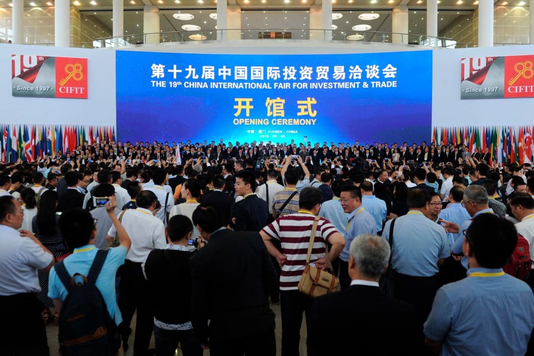The China International Fair for Investment and Trade is China’s biggest investment fair. Photo: Alamy Live News