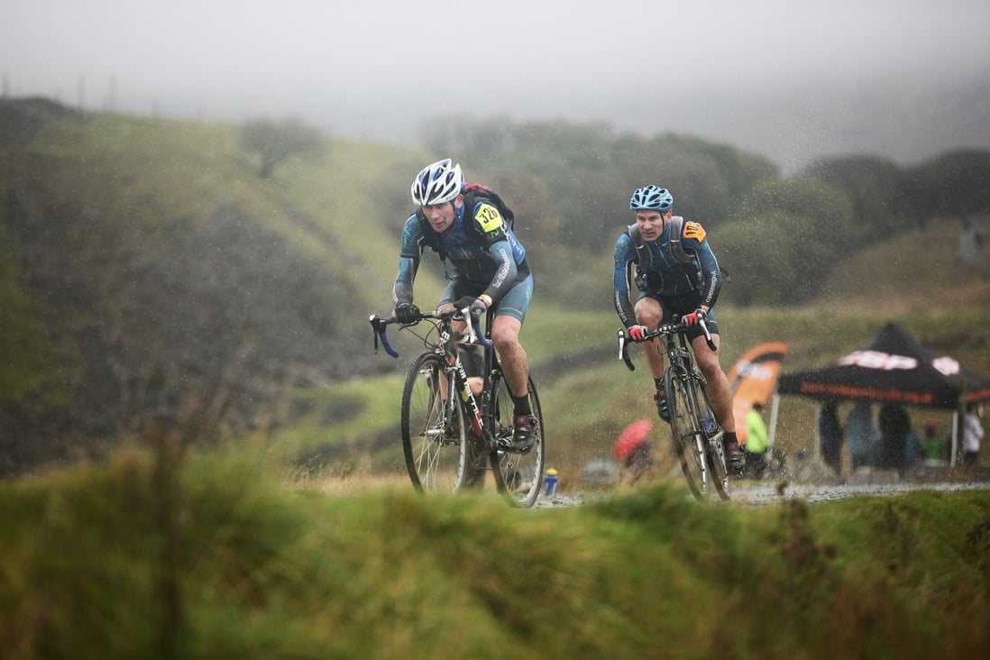 The Three Peaks cycle cross is a grass roots event in Yorkshire, Northern England. Photos: Steve Thomas