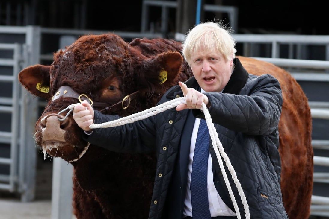 Britain’s Prime Minister Boris Johnson has pledged the country would leave the EU “do or die” at the end of October with or without a deal. This would diminish London’s role as a key European financial centre. Photo: AFP