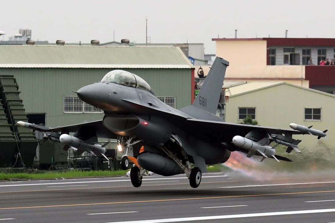 Taiwan is ready to finalise a deal to buy 66 F-16 fighters from the US, according to officials in Washington. Photo: EPA