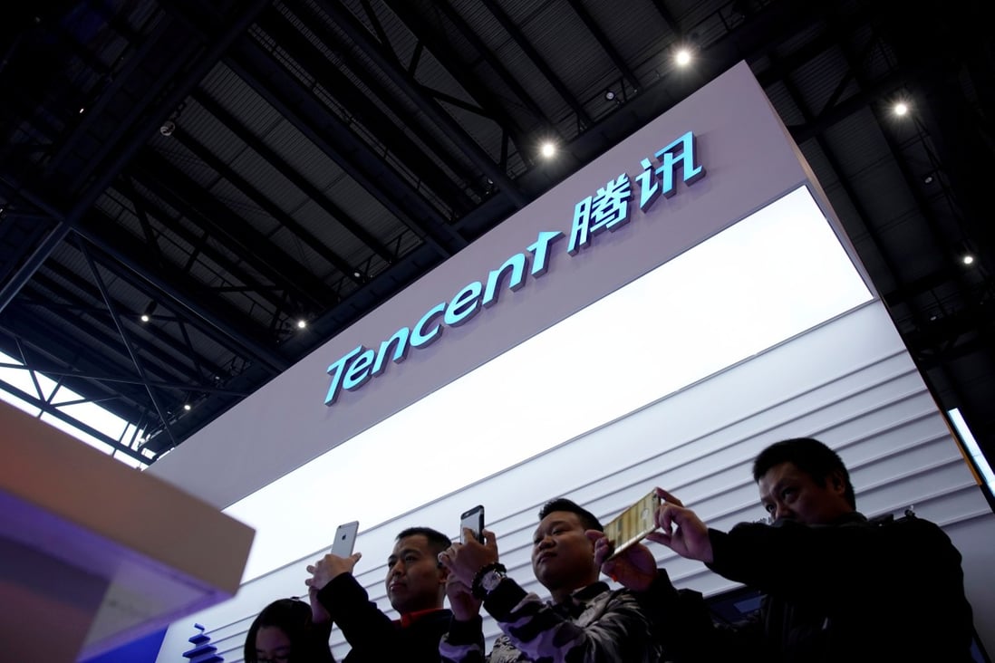 Chinese tech giant Tencent is among Merian Global Investors’ largest investments. Photo: Reuters