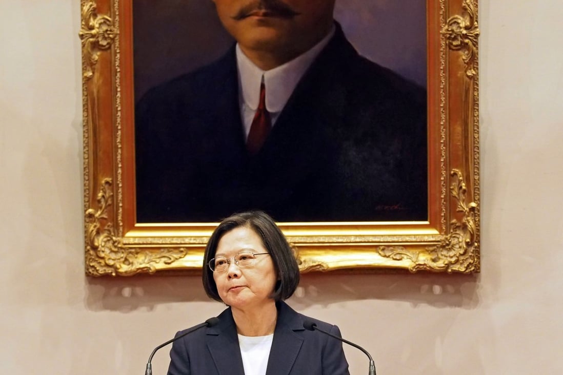 Six diplomatic allies have abandoned Taipei for Beijing since Tsai Ing-wen was elected the island’s president. Photo: EPA-EFE