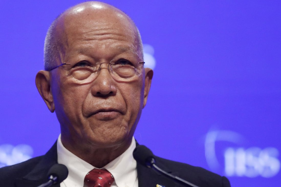 Philippine defence chief Delfin Lorenzana said he knew nothing of the deal. Photo: EPA