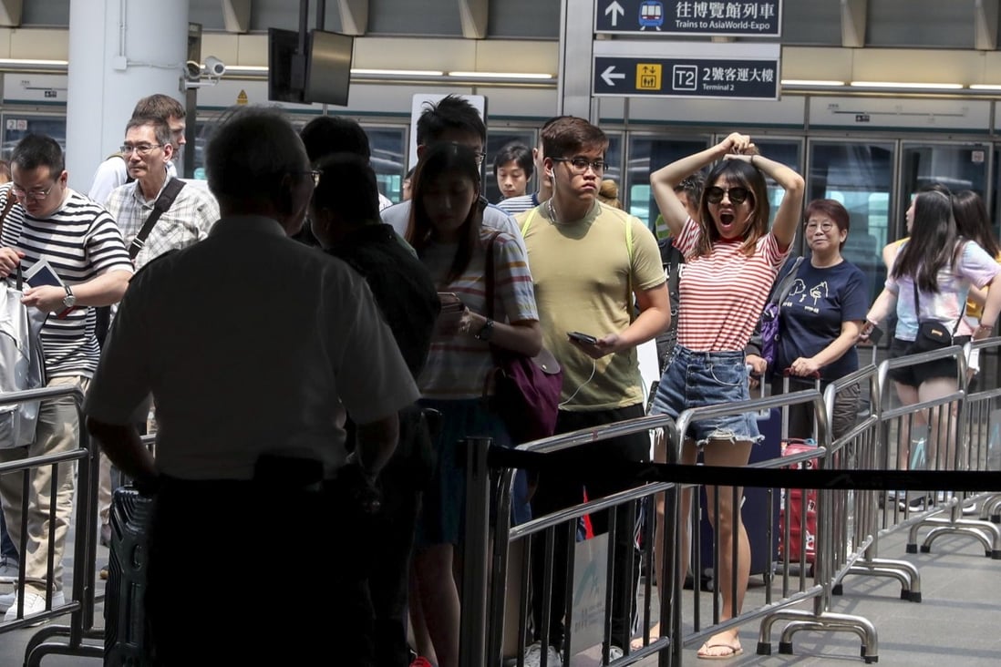 Going through airport security should not be a stressful experience, even at Hong Kong airport, where additional security checks have been introduced since the disruption of protests. Photo: Sam Tsang