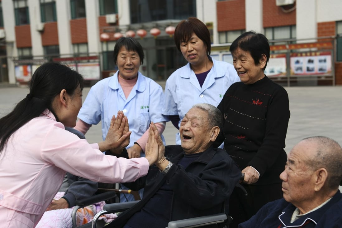 China’s pension fund, which already relies on government subsidies, held a reserve of 4.8 trillion (US$677 billion) at the end of 2018. The gap between contributions and outlays could reach 11 trillion yuan (US$1.5 billion) by 2050. Photo: Xinhua