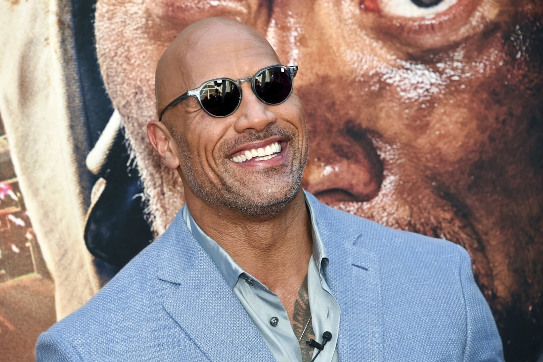 Dwayne ‘The Rock’ Johnson attends the Skyscraper film premiere in New York. Photo: AP