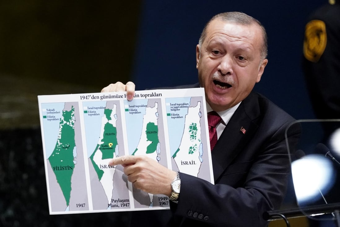 Turkey’s Recep Tayyip Erdogan tells UN nuclear power should either be