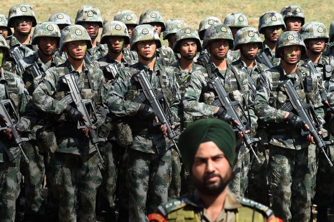 Chinese and Indian troops are reported to have clashed in the eastern section of Jammu and Kashmir earlier this month. Photo: AFP