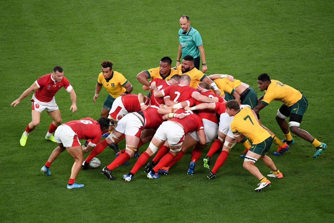 Wales and Australia played out a thrilling match in Tokyo. Photo: AFP