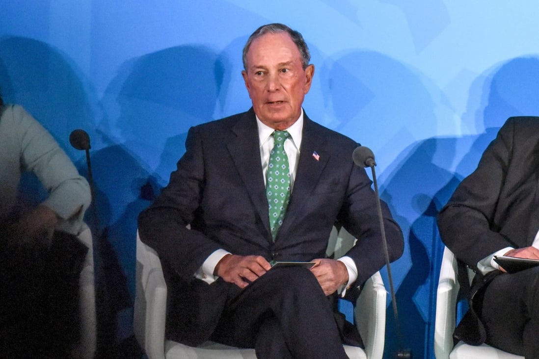 Billionaire Michael Bloomberg says it will take time for China to resolve problems like air pollution. Photo: AFP