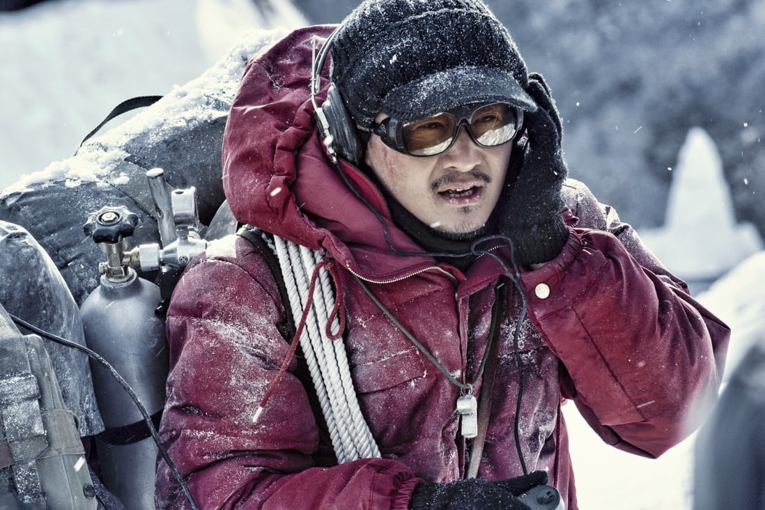 Wu Jing in a scene from The Climbers (category: IIA, Mandarin, Tibetan), directed by Daniel Lee. Zhang Ziyi co-stars.