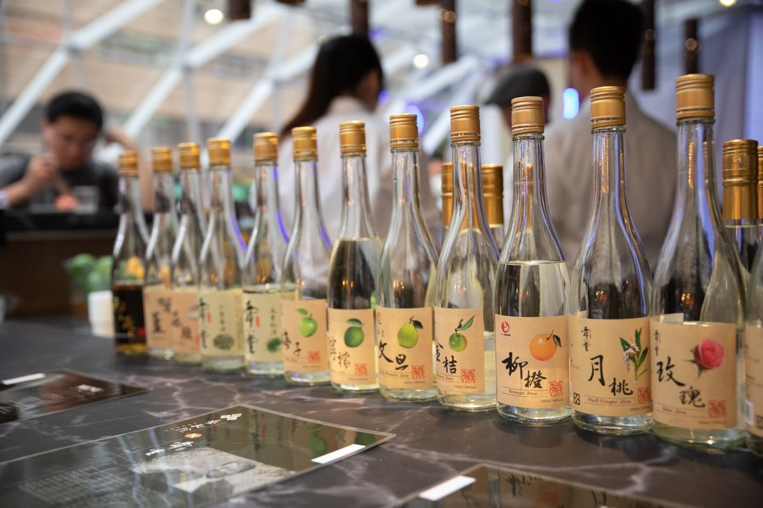 The Shung Tang Distillery is trying to alter negative perceptions of Taiwan’s own drink, the fiery Gaoliang, by marketing expressions infused with different fruits, spices and vegetables. Photo: CCFunStudio