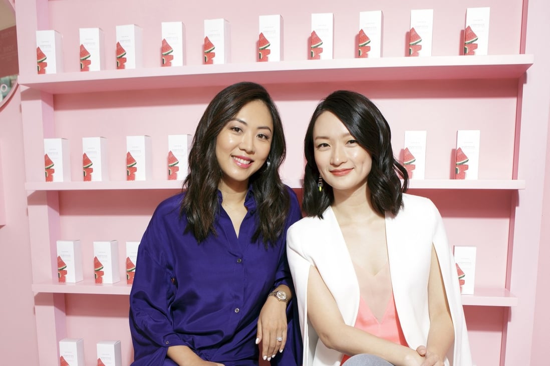 Sarah Lee (left) and Christine Chang are founders of the K-beauty-inspired US brand Glow Recipe, known for its fun approach to skincare.