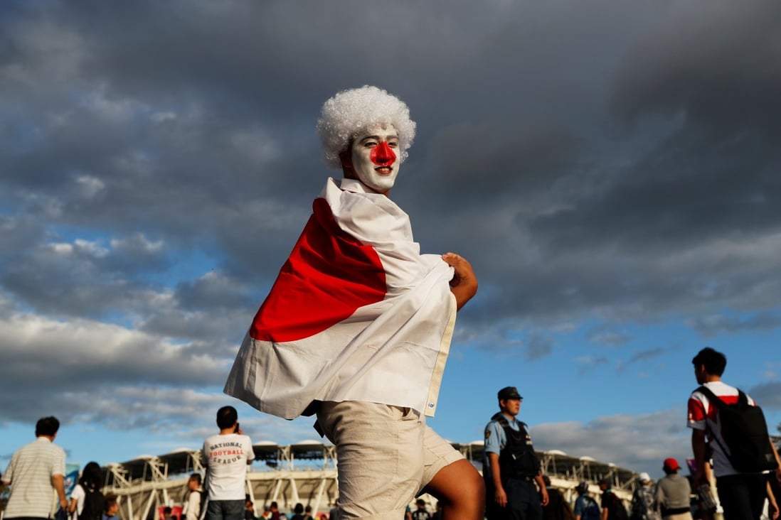 Rugby is just about wearing your team’s colours. Photo: AFP