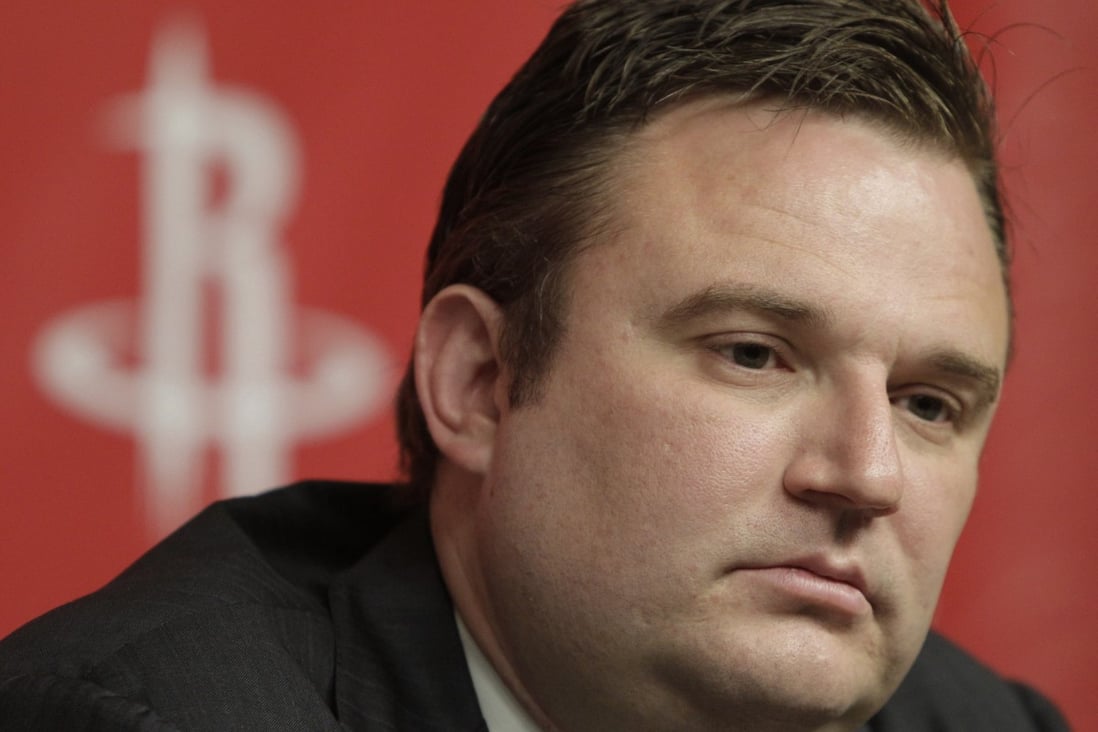 Houston Rockets general manager Daryl Morey has deleted an offending social media post that supported the Hong Kong protests. Photo: AP