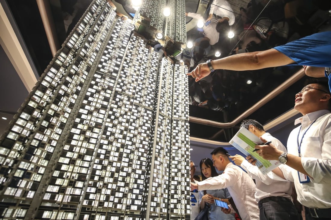 The latest batch of flats at Wheelock’s Grand Marini project met with a dismal reception on Monday. Photo: Winson Wong