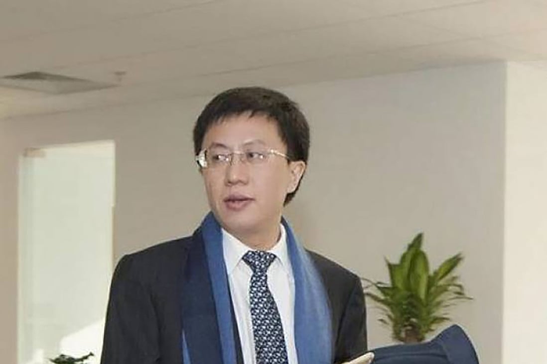 An undated picture of Zhang Zhenxin. Photo: Weibo