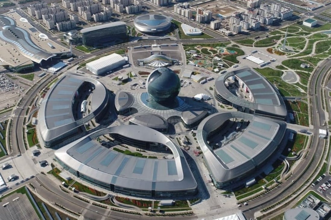 Kazakhstan’s new financial centre in the capital of Nur-Sultan. Photo: Facebook