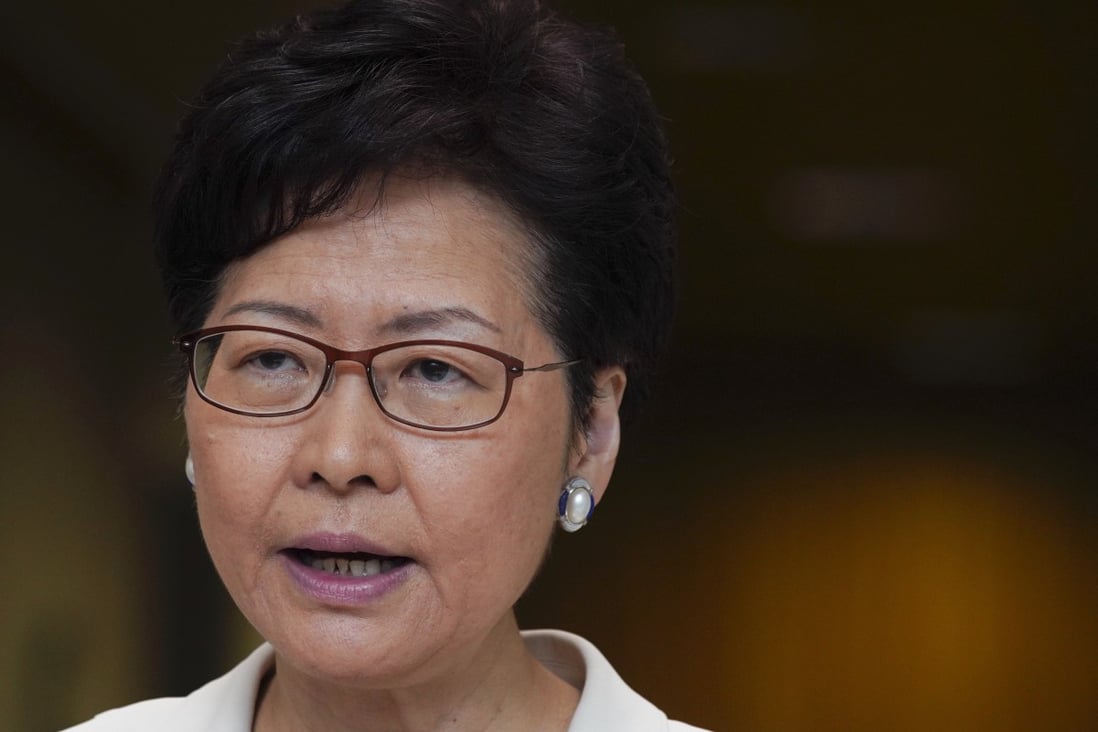 Carrie Lam is reportedly determined to put ‘Hong Kong back in business’. Photo: AP