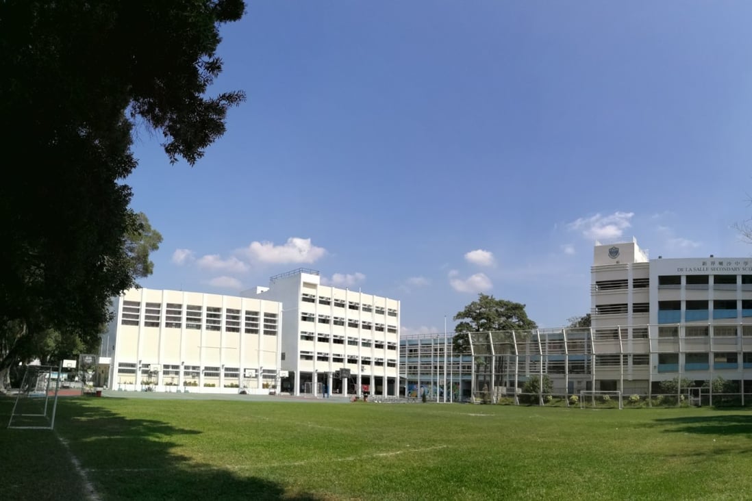 De La Salle Secondary School is the latest educational institution to become embroiled in the protest crisis after one of its pupils was arrested on suspicion of attacking a police officer. Photo: Handout