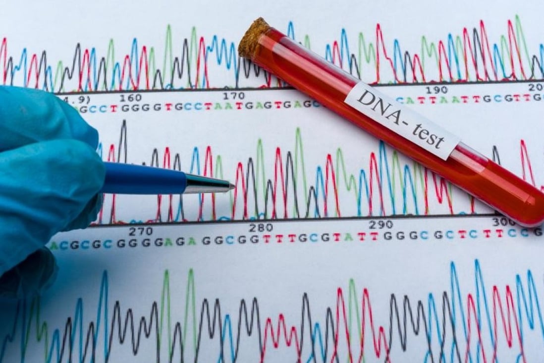 DNA molecule forming inside the vial in for blood analysis. Photo: Shutterstock