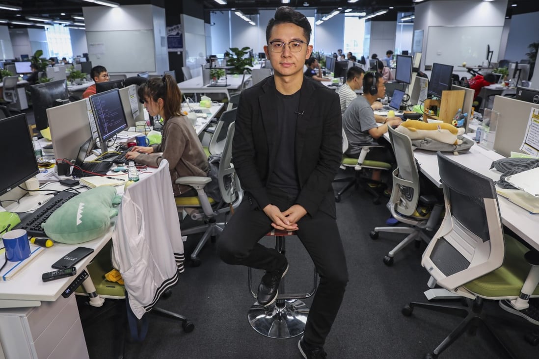 Yin Qi, co-founder and chief executive of Megvii Technology, says the US trade ban represents a “challenge” that would affect the company’s supply of chips and servers for its operations. Photo: Simon Song
