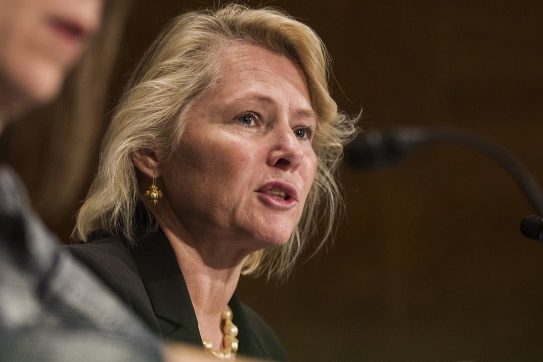 Susan Thornton, formerly America’s most senior diplomat in East Asia. Photo: Bloomberg