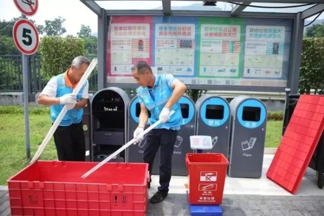 Reward Shenzhen Offers Cash For Top Trash Sorters South China Morning Post
