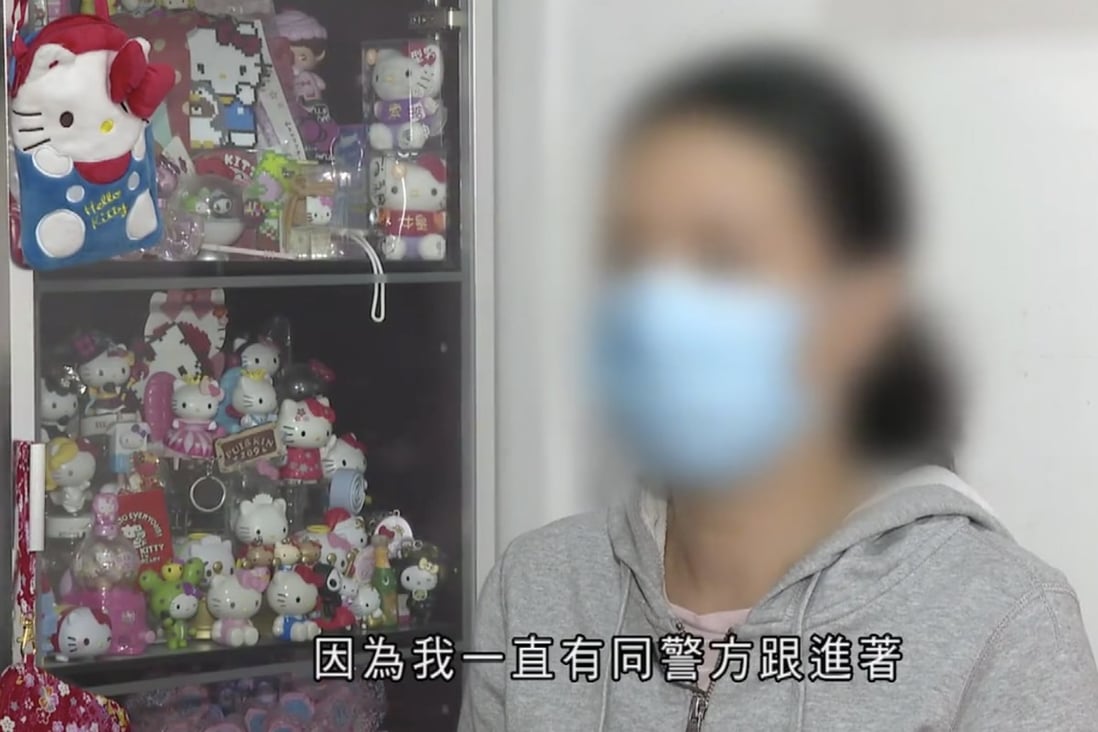 The mother of the 15-year-old girl said the family had faced harassment. Photo: TVB News