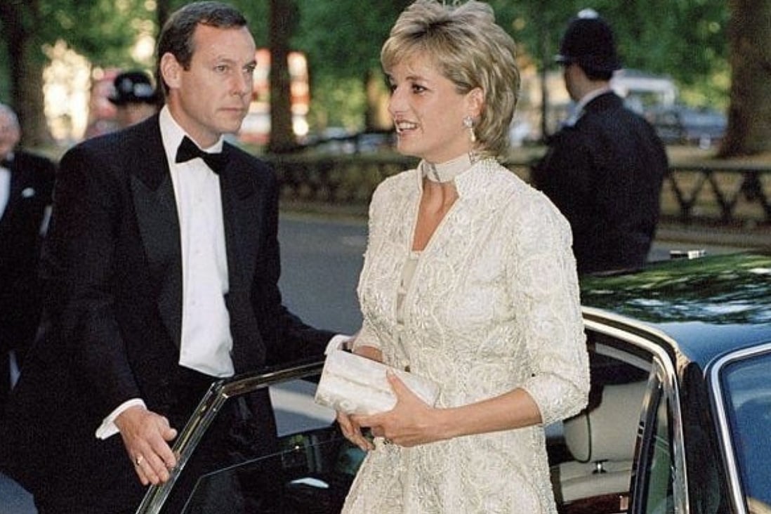 Diana wearing fashion designer Rizwan Beyg's dress in 1996. Photo: Handout