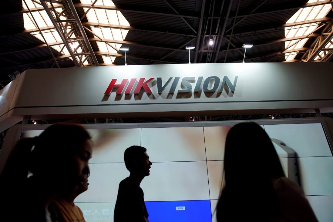 People visit a Hikvision booth at a security exhibition in Shanghai, China May 24, 2019. Photo: Reuters