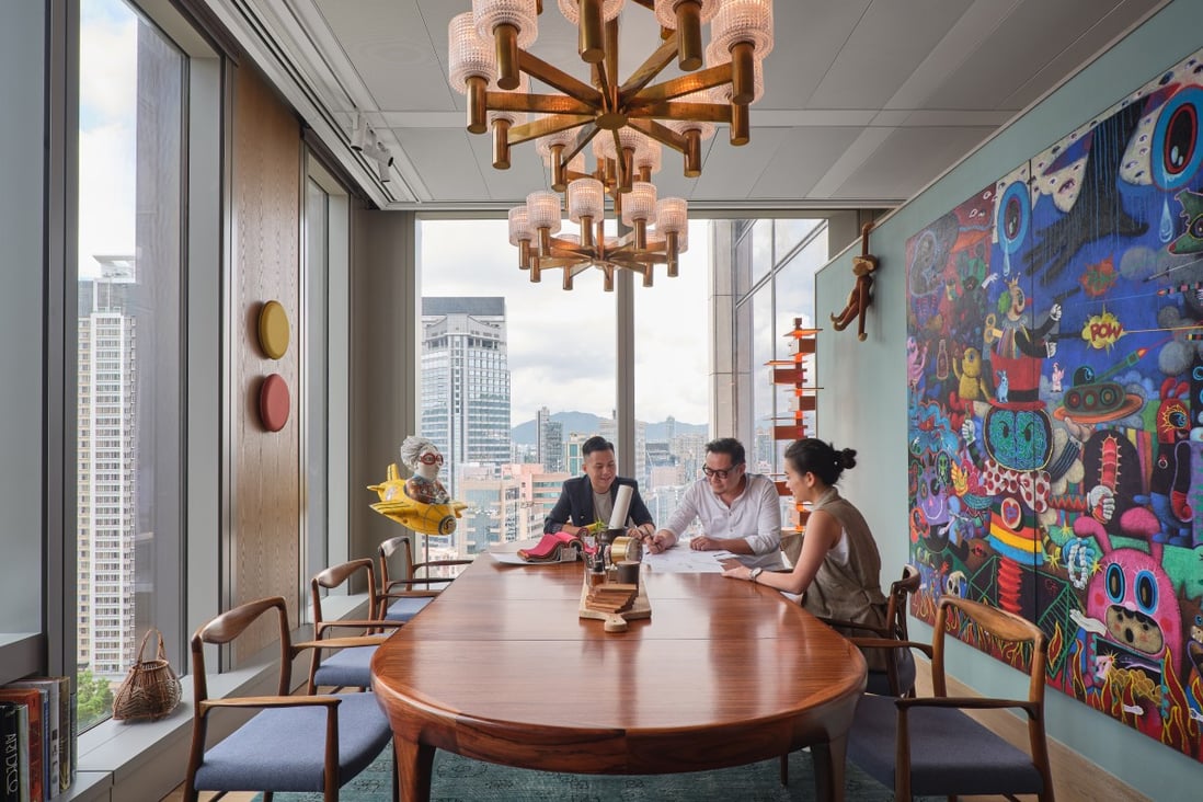 In the new AB Concept office in Tsim Sha Tsui’s K11 Atelier complex, co-founders Ed Ng and Terence Ngan have made the space feel like home. Photography: Owen Raggett