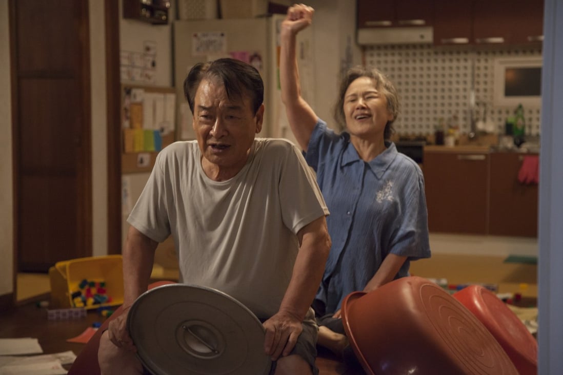 Lee Soon-jae (left) and Jung Young-sook in a scene from Romang (category: IIA; Korean), directed by Lee Chang-geun.